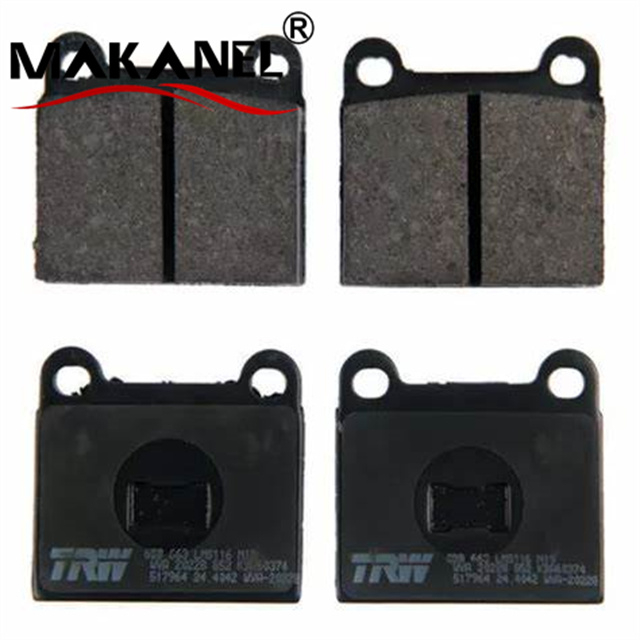 TRW GDB663 Brake Pad Set, Disc Brake for Audi, Porsche, VW