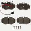  BRAKE PAD SET, DISC BRAKE FOR CITROËN FIAT PEUGEOT TRW GDB1425