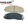 68144163af D1589 Brake Systems Manufacturer Auto Car Parts Front Brake Pads For Dodge Cars Genuine Brake Pads