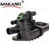 Engine Thermostat With Housing 1336.af 1336af For Peugeot Citroen Fiat Engine Coolant Thermostat 9660660380 Green 2 Pins 