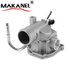 6122000015 for Mercedes-Benz Thermostat Thermostat Cover Thermostat Assembly Aluminum