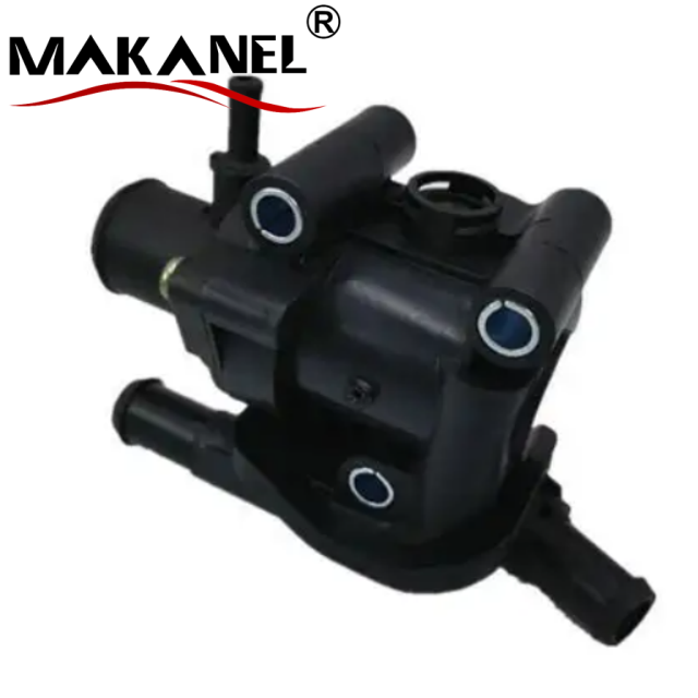 New Radiator Engine Coolant Thermostat Housing Flange Xs7g-9k478-ad Ys4z-8592-ad