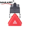 1k0 953 509 A Red Warning Hazard Flash Button Switch For Vw Jetta Golfmk5 Gtl Rabbit Switches 1kd 953 509