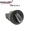 Head Light Master Switch Button For Vw Passat B5 Golffor Mk4 Jetta 4 Beetle Bora 3bd 941 531 A