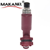 Factory Wholesale Fuel Injector Nozzle 195500-3310 For Japanese Cars Miata- 1.6l 1597cc 1.8t 04-05