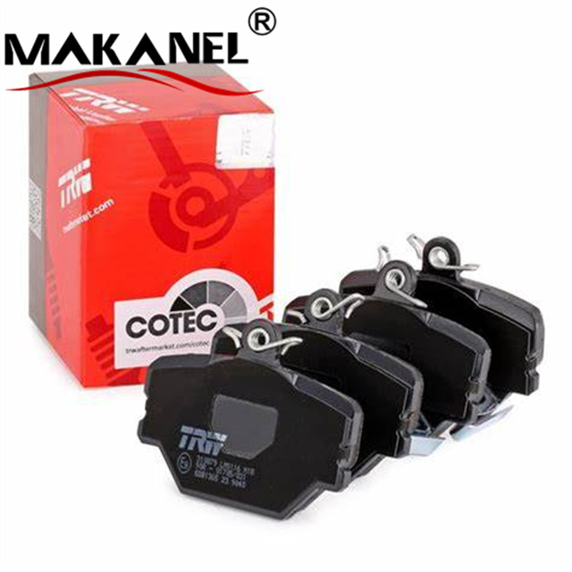 Front Auto Parts Car Disc Brake Pad For Smart Fortwo/smart Cabrio D1252/8370-d1252 0001431v002/4514210010 Gdb1365 
