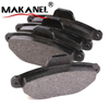 Factory Direct Sales Gdb1299 Auto Brake System Parts Front Axle Brake Pad 598012 For Peugeot/fiat 
