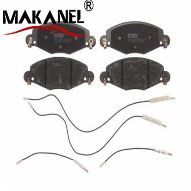 BRAKE PAD SET, DISC BRAKE FOR CITROËN TRW GDB1449