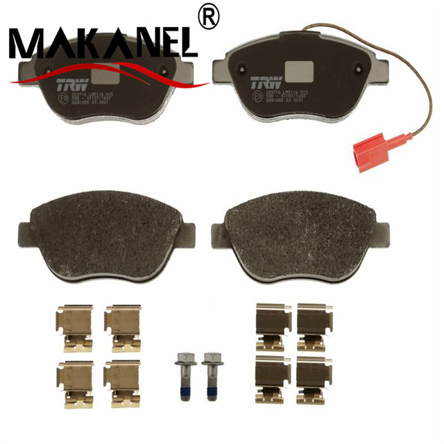 High Quality Metalware Disc Brake Pad GDB1503 For Citroen C-elysee/peugeot 301