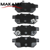 D564-7443 Rear Brake Pads For Honda Integra B16 B18/jazz L12 L13 L15/prelude B20/vigor A20/civic D15 B16 D16