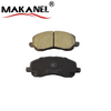 Oem Factory Auto Brake Pads For Mitsubishi/dodge/chrysler New Ceramic Brake Pads D866-7741 Spare Parts For Auto Brake Systems