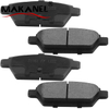Car Spare Parts Rear Ceramic Automotive Brake Pads D1161 8272-d1161 Mdb2735 Gvyd2643z For Ford Lincoln Mercury Mazda 
