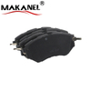 D1078-7983 Engine Chasis Auto Parts Rear And Front Brake Pads For Subaru Wrx Forester 2004 