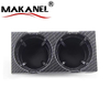 51168217953 318 320 325 330 Carbon Fiber Gray Beige Cup Holder & Coin Holder Coin Box For Bmw 3 Series E46 1998-2006