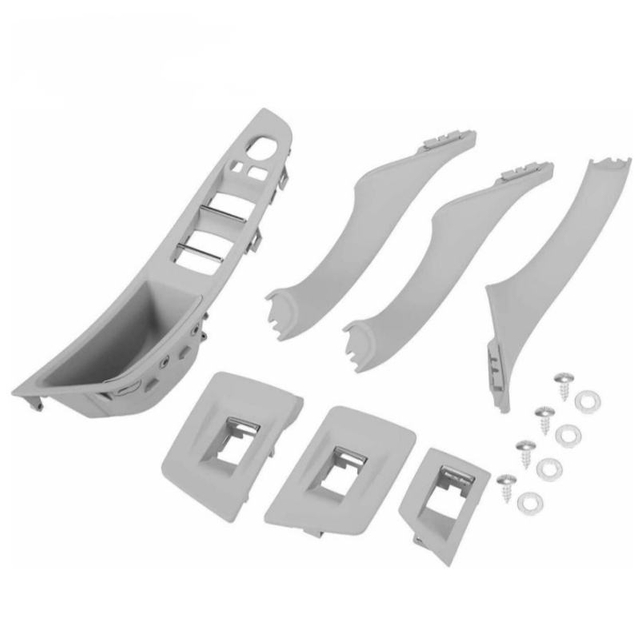 51417225894 51417225893 Gray For BMW 5 series F10 F11 F18 door handle RHD LHD 7 PCS SET