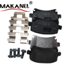 Chinese Ceramic Rear D1108 Brake Pads For Audi A3 Seat Altea Mpv Audi Tt Volkswagen Tiguan Fdb1636 1k0698451 Gdb1622 