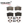 BRAKE PAD SET, DISC BRAKE FOR FIAT TRW GDB1341