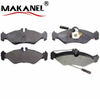 Break System Auto Spare Parts Semi Metal Brake Pad Car Rear Axle Break Pads Gdb1262 For Sprinter Lt 28-35