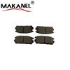 Factory Oem Auto Brake Pad For Chevrolet/volvo/gmc/pontiac Ceramic Brake Pads D1275-8391 Spare Parts Auto Brake Systems