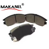D484-7365 Terbon Auto Brake System Parts Front Axle Semi Metal Brake Pad Set Wva 21647 For Mitsubishi