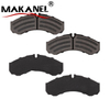 D1487-8687 Front Brake Pads For Nissan Nt400/nt500 Cabstar (f24m/f24f) Platform/chassis 08/2009- 