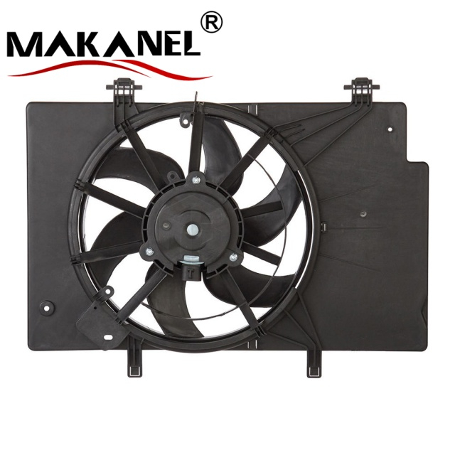 BE8Z8C607A Electric Radiator Fans Condenser Cooling Fan Assembly for Ford Fiesta