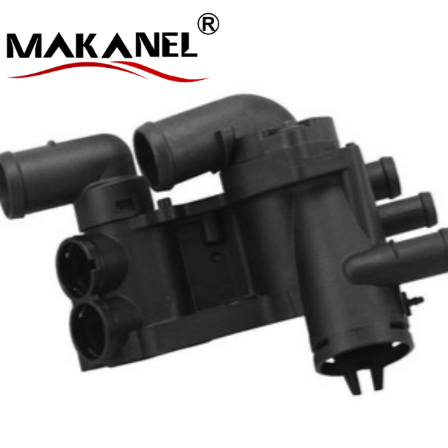 032 121 111ap Auto Parts Engine Water Pipe Hose Connector Thermostat Housing Flange 032121111ap For Vw Polo Skoda 