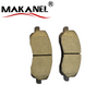 Oem Factory Auto Brake Pads For Mitsubishi/dodge/chrysler New Ceramic Brake Pads D866-7741 Spare Parts For Auto Brake Systems
