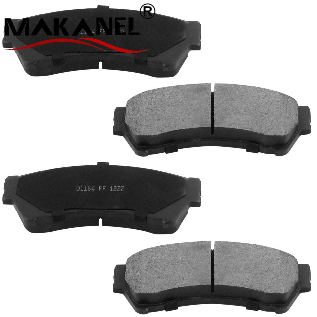 High Performance Replacement Front Car Brake Pads System D1164 8277-d1164 Mdb2736 For Ford Lincoln Mercury Mazda