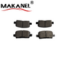 Factory Oem Auto Brake Pad For Honda Ceramic Brake Pads D865-7740 