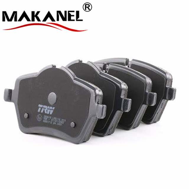 Gdb1712 Terbon Wholesale Auto Car Brake System Parts Front Axle No Noise Brake Pad Set 34 11 6 770 251 For Mini 