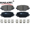 No Noise Brake Pad D978 For Audi Q7/porsche Cayenne/touareg 7l615415b 95535293900 95535293906 Gdb1549 Gdb1653