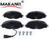 High Quality Metalware Disc Brake Pad For Audi Tt/ Seat Leon No Noise Brake Pad D1760 5q0698151/5qd698151 Gdb1956 