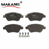 D1221-8342 / Gdb1194 / Gdb1259 / Gdb1423 / 4251.32 Brake Pad For Citroen Xsara / Zx / Peugeot 306 / 406 / 607 / 206 