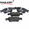 High Quality D1122 Oe 0044205220 Gdb1643 China Car Spare Parts Auto Accessories Ceramic Rear Brake Pads For Nissan 