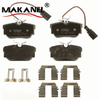High Quality Metalware Disc Brake Pad GDB1503 For Citroen C-elysee/peugeot 301
