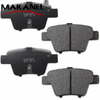 Auto Brake System High Quality Car Break Pads For Peugeot D1541 4253.85 Gdb1464 405 207 206 4253.22 Gdb1620