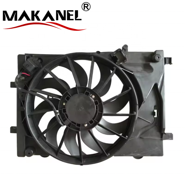 95962654 Car Ac Condenser Electric Engine Cooling Fan Assembly for Chevrolet Aveo