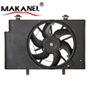 BE8Z8C607A Electric Radiator Fans Condenser Cooling Fan Assembly for Ford Fiesta