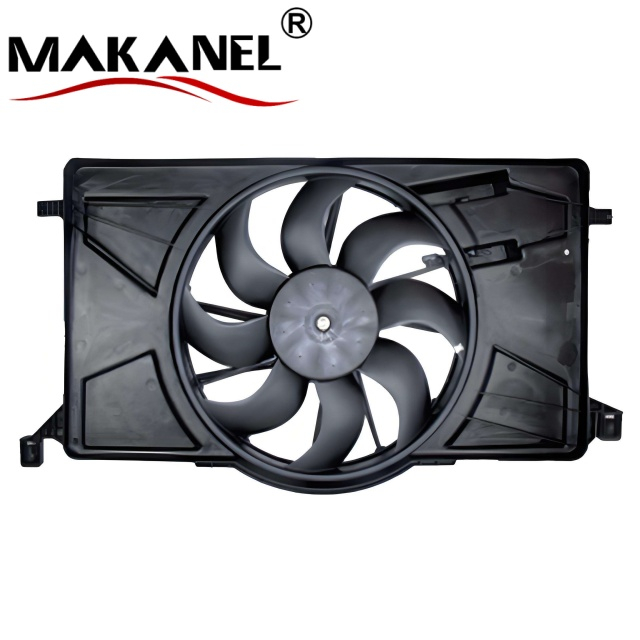 BV61-8C607-KC Ac Condenser Cooling Fan Radiator Motor Shroud Assembly for FORD FOCUS