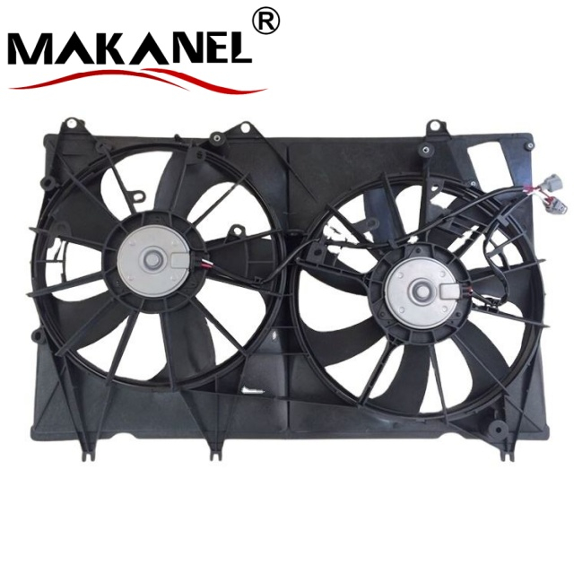 Air Conditioning Cooling Radiator Fan Assembly OEM 16711-0V040 16711-31370 for TOYOTA HIGHLANDER 3.5 08-10