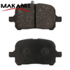 D1227-8346 Front Brake Pads For Toyota Previa Acr30l/ Estima Emina Acr30w Acr40w Mpv 02/2000-02/2006