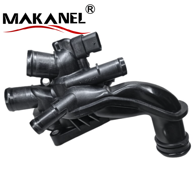 9808647080 Aluminum Thermostat For Peugeot 207 308 3008 407 Rcz Citroen C4l Mini R55 R56 R57 Engine Outlet Chamber Thermostat