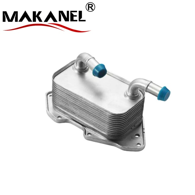 Auto Parts Engine Oil Cooler Oil Radiator for VW AUDI A4 A5 A6 A7 A8 Q5 Q7 Touareg 06E117021G