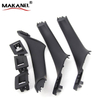 7PCS Inner Door Panel Handle Pull Trim Cover For 10-16 BMW 5 Series F10 F11 New