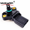 0261230073 038906051d Intake Manifold Map Pressure Sensor For Audi A4 B7 B8 Vw Golf Jetta Passat 1.8 2.0 Tfsi Tsi Ea888 Engine 