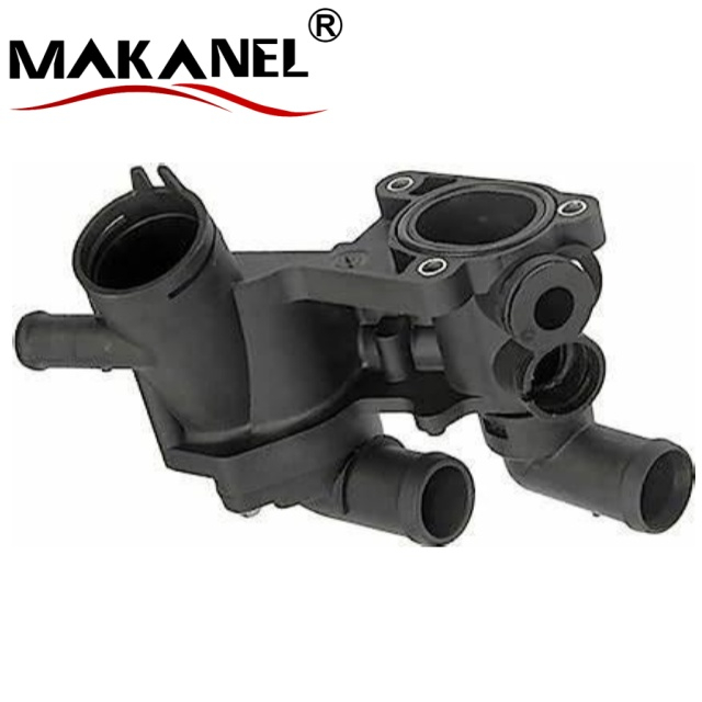 Vw Spare Parts Engine Thermostat Housing,Water Outlet 032121111CL 032121111CB 032 121 111AM
