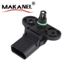 New Condition Intake Pressure Sensor 0261230081 036906051g For Engine 1 Year Warranty Metal Material