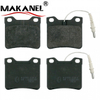 Ceramic Brake Pads Spare Parts Auto Brake Systems For Mercedes-benz GDB1289