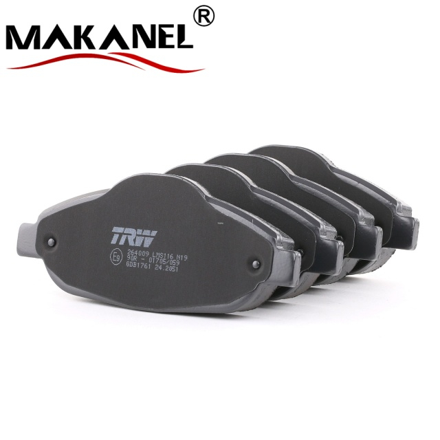 Oem Automotive Ceramic Brake Pads Car Disc Brake Pad For Peugeot 425131 Spare Parts Brake Pads GDB1761